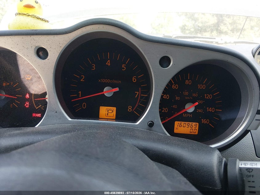2003 Nissan 350Z Touring VIN: JN1AZ34DX3T107538 Lot: 45639893