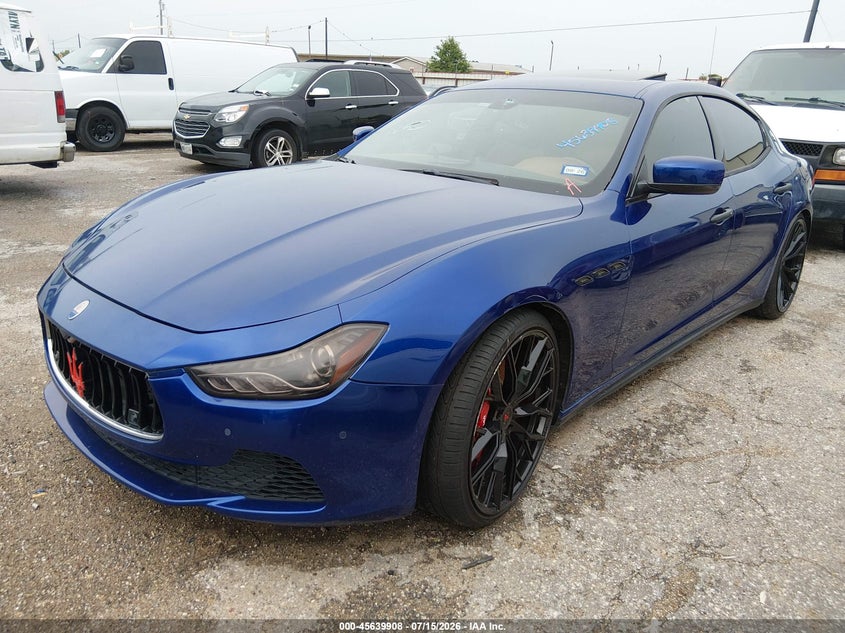2015 MASERATI GHIBLI auction photo 2