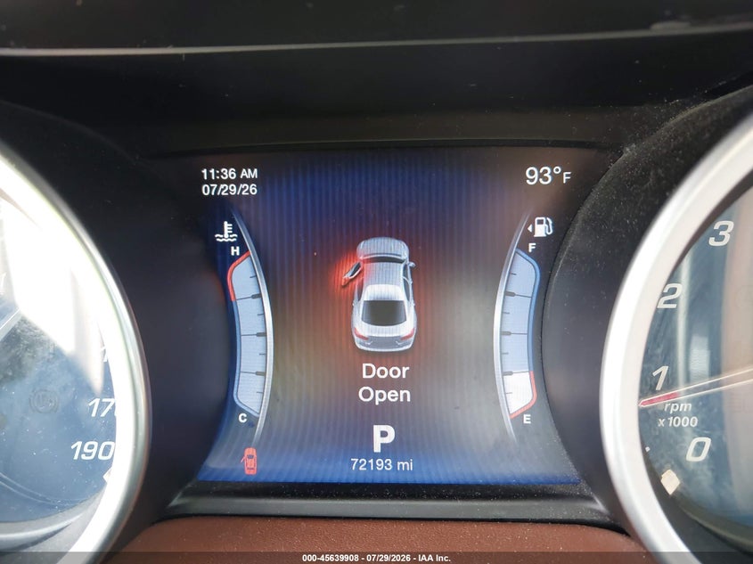 2015 MASERATI GHIBLI auction photo 7