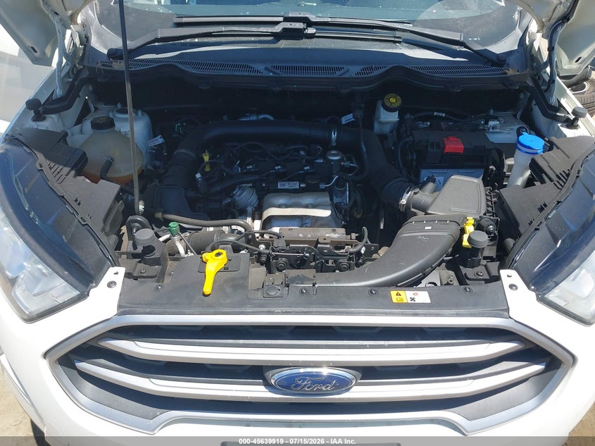 2020 Ford Ecosport Se VIN: MAJ3S2GE1LC347818 Lot: 45639919