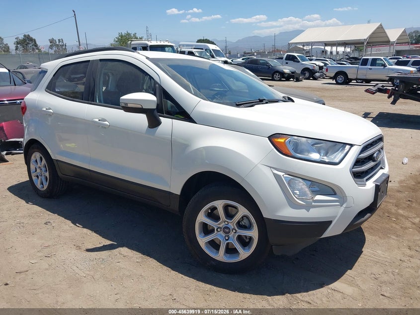 2020 Ford Ecosport Se VIN: MAJ3S2GE1LC347818 Lot: 45639919