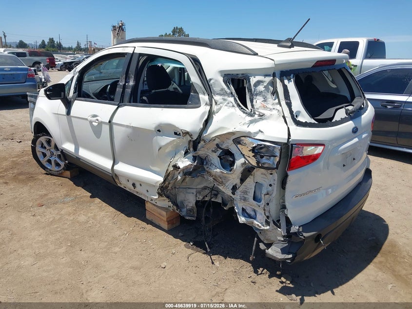 2020 Ford Ecosport Se VIN: MAJ3S2GE1LC347818 Lot: 45639919