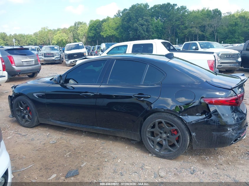 2021 Alfa Romeo Giulia Awd VIN: ZARFANAN8M7642662 Lot: 45639922