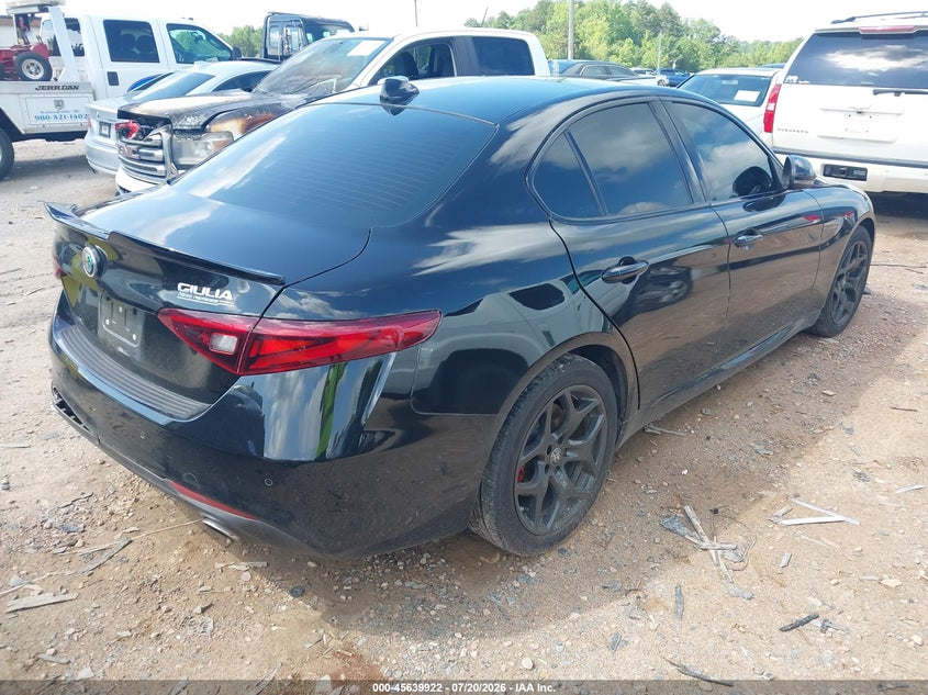 Vin: zarfanan8m7642662, lot: 46138434, alfa romeo giulia awd 20214