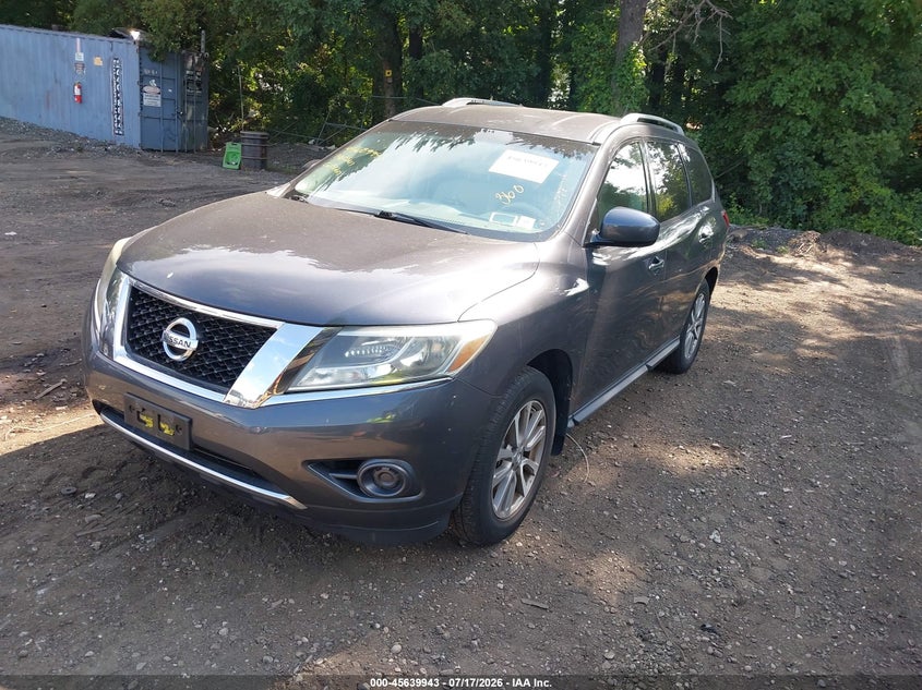 2014 Nissan Pathfinder, Обычный износ, IAAI, VIN 5N1AR2MM5EC652827 — фото 2