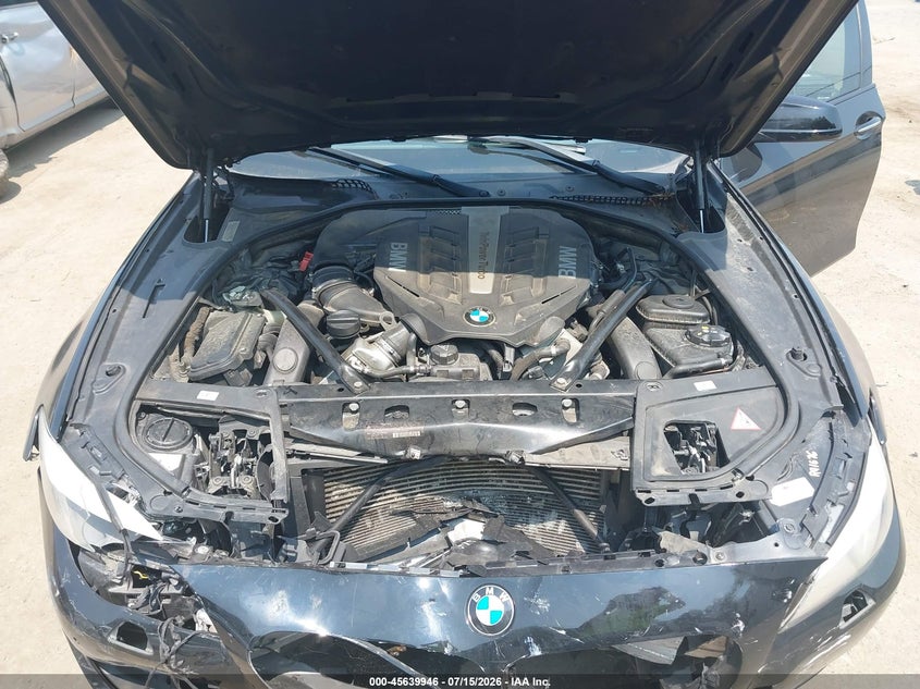 2013 BMW 550I xDrive VIN: WBAFU9C55DDY71806 Lot: 45639946