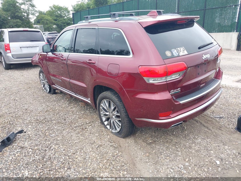 2018 Jeep Grand Cherokee Summit 4X4 VIN: 1C4RJFJM4JC408218 Lot: 45639956