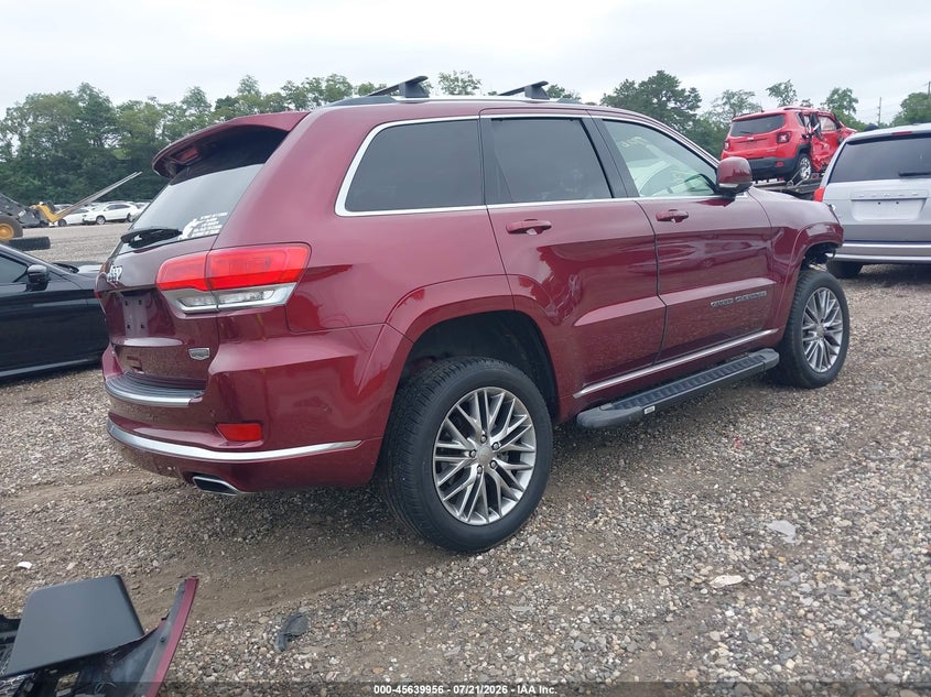 2018 Jeep Grand Cherokee Summit 4X4 VIN: 1C4RJFJM4JC408218 Lot: 45639956