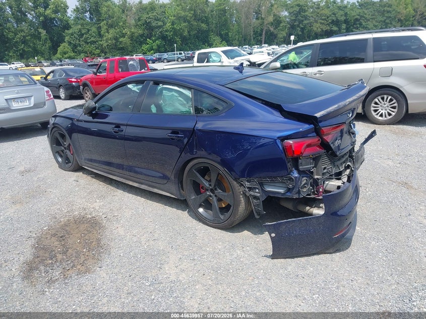 Vin: wauc4cf51ka008639, lot: 46138469, audi s5 3.0t premium 20193
