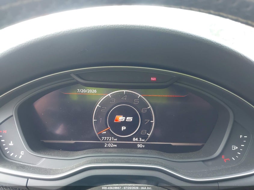 2019 Audi S5 3.0T Premium VIN: WAUC4CF51KA008639 Lot: 45639957