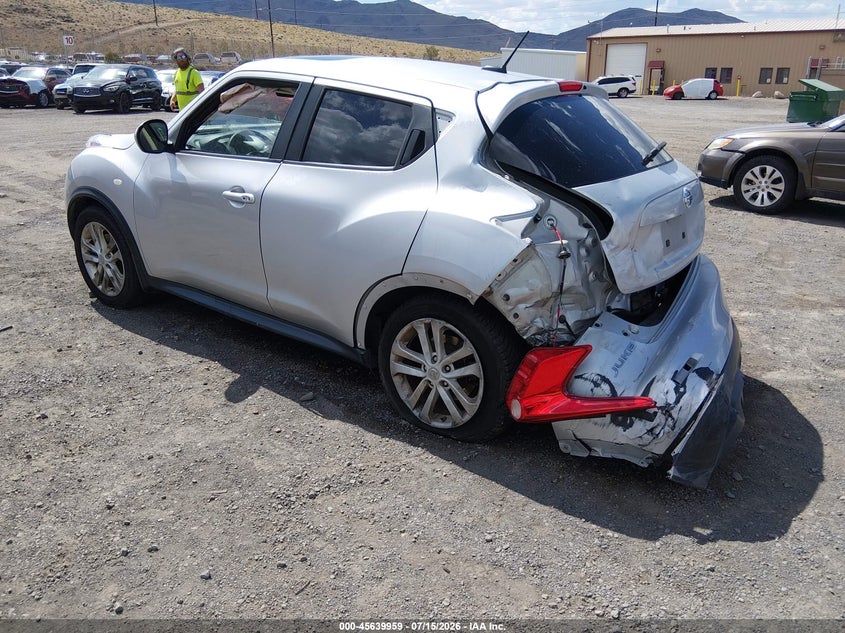 Vin: jn8af5mv6et355206, lot: 46138471, nissan juke sl 20143