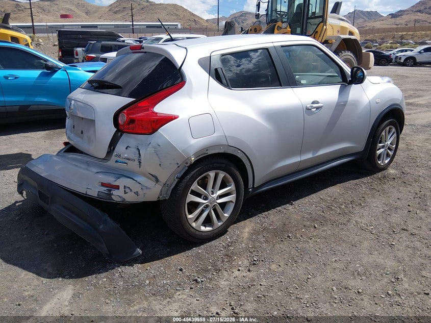 Vin: jn8af5mv6et355206, lot: 46138471, nissan juke sl 20144
