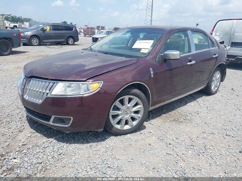 2011 LINCOLN MKZ auction photo 2
