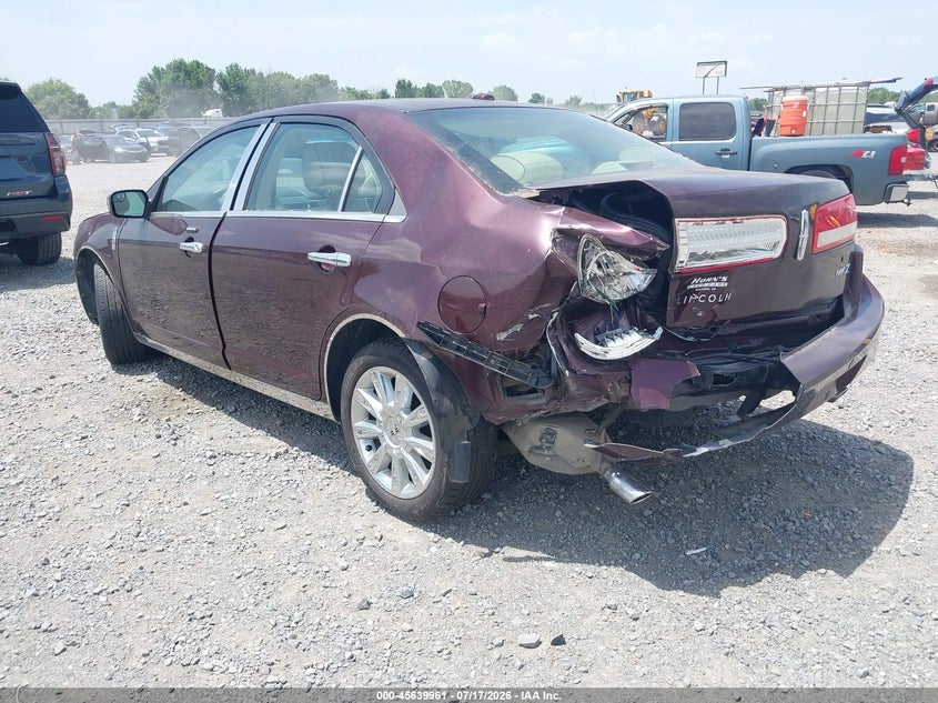 2011 LINCOLN MKZ auction photo 3