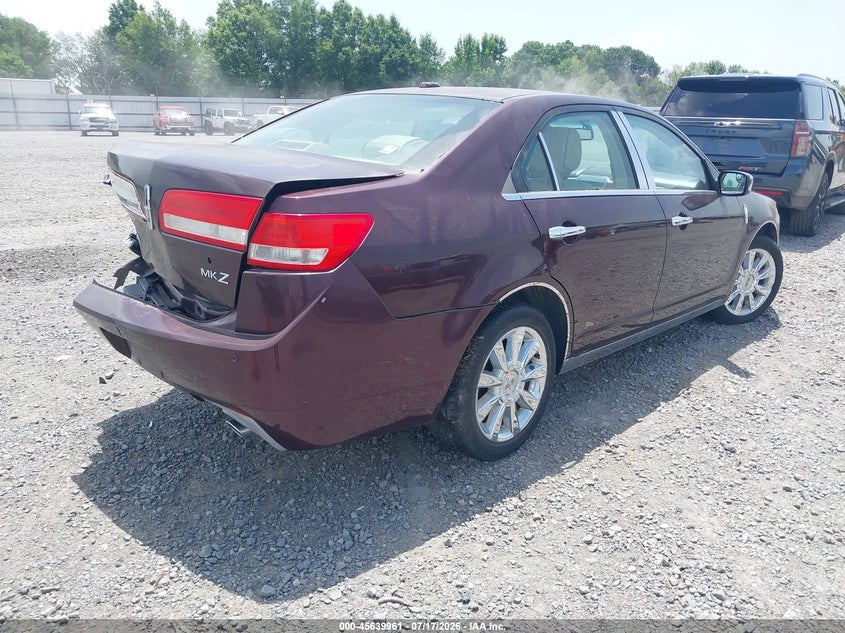 2011 LINCOLN MKZ auction photo 4