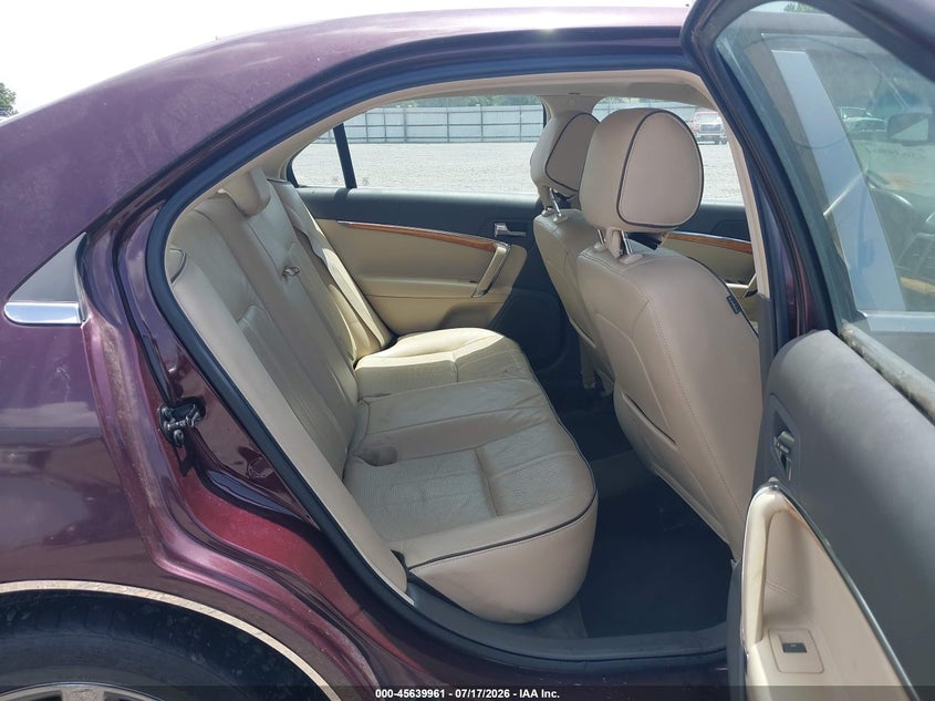 2011 LINCOLN MKZ auction photo 8