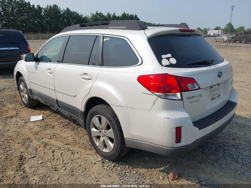 2012 SUBARU OUTBACK auction photo 3