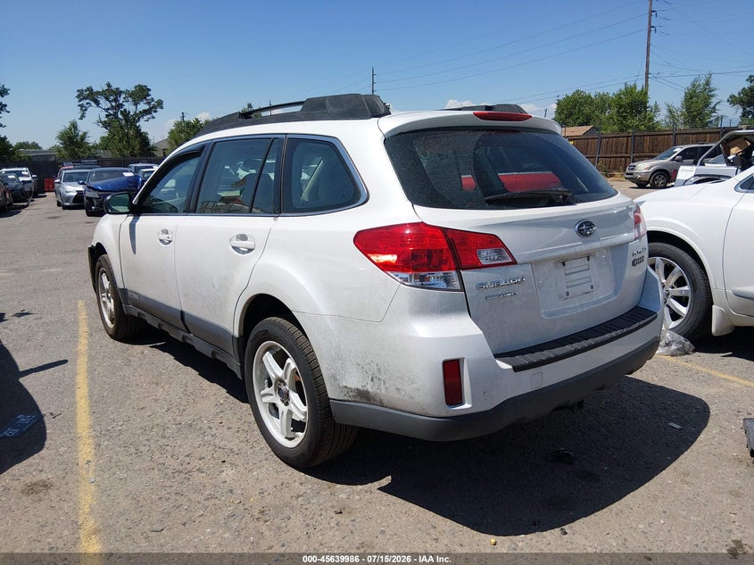 Vin: 4s4brcac3d1288150, lot: 46138498, subaru outback 2.5i 20133