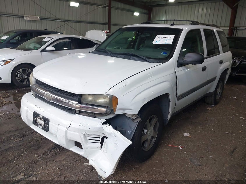 2004 Chevrolet Trailblazer Ls VIN: 1GNDS13S242192117 Lot: 45639995