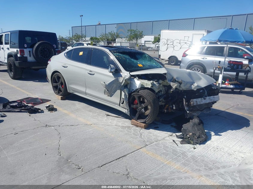 Vin: kmtg44se9tu160203, lot: 46138514, genesis g70 3.3t rwd sport prestige 2026 img_1
