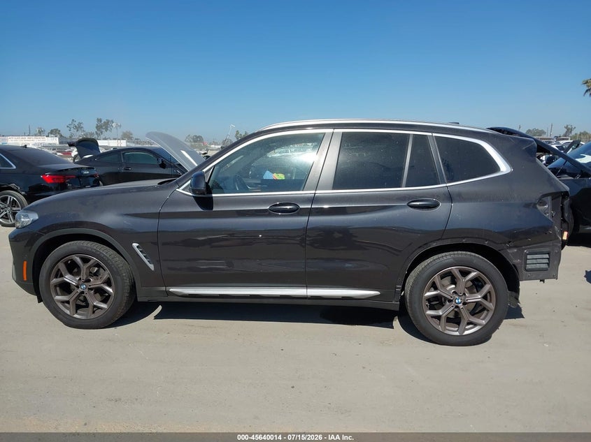 2024 BMW X3 xDrive30I VIN: WBX57DP00RN261372 Lot: 45640014