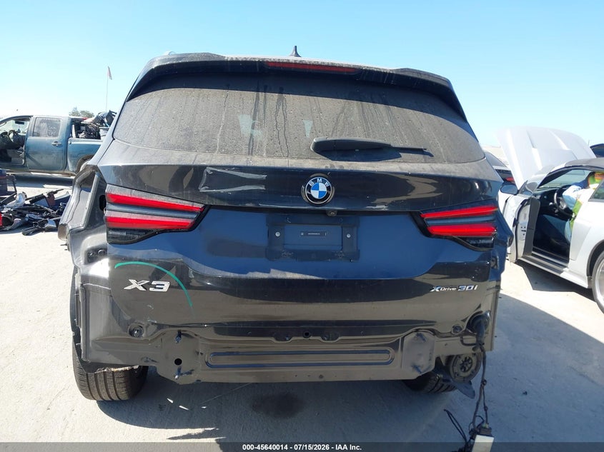 2024 BMW X3 xDrive30I VIN: WBX57DP00RN261372 Lot: 45640014