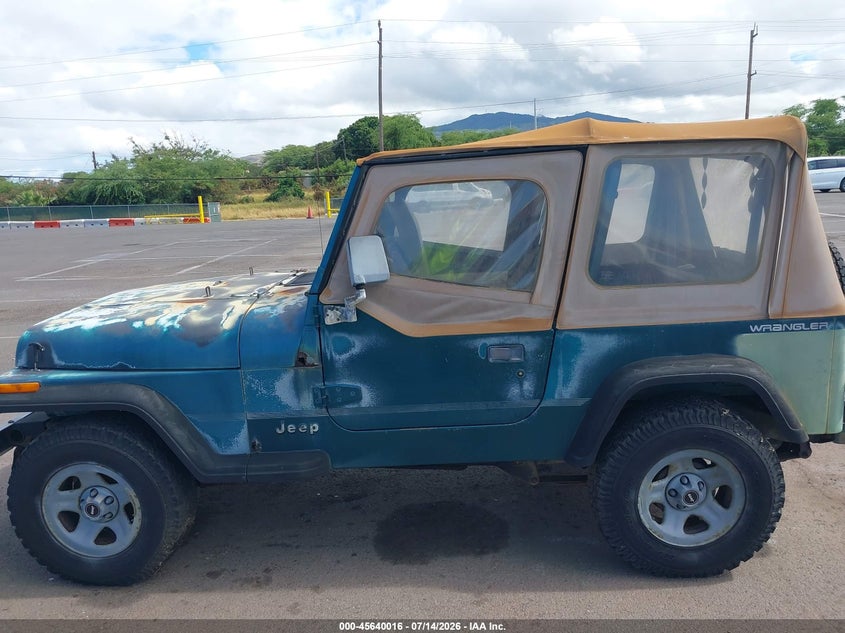 1995 Jeep Wrangler / Yj S/Rio Grande VIN: 1J4FY19P7SP237890 Lot: 45640016