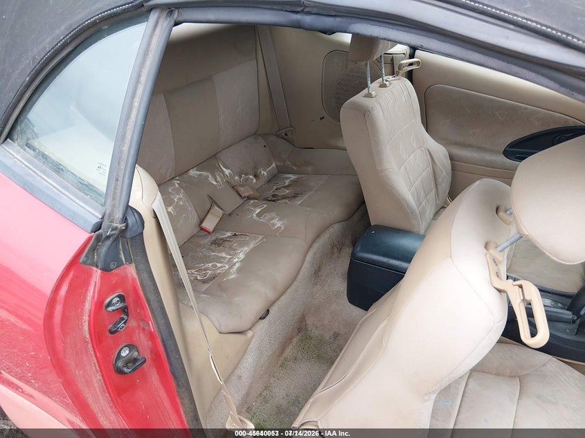 1999 Mitsubishi Eclipse Spyder Gs VIN: 4A3AX35GXXE033685 Lot: 45640053
