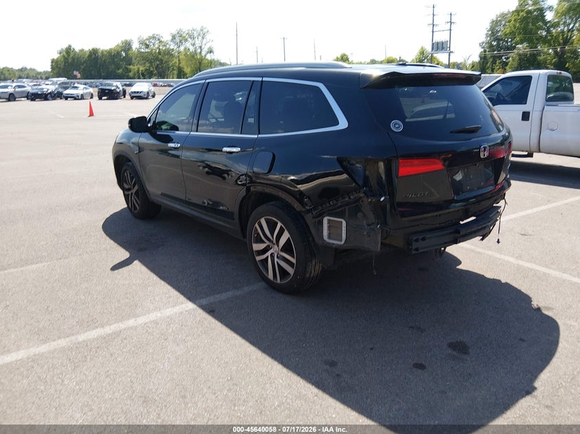 Vin: 5fnyf5h91hb037119, lot: 46138571, honda pilot touring 20173