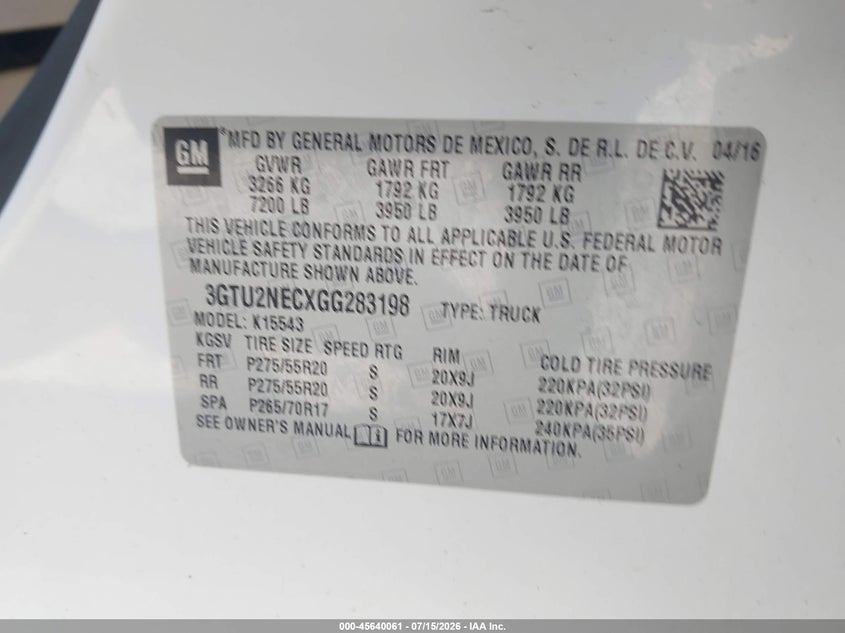 GMC SIERRA 1500 - zdjęcie 9