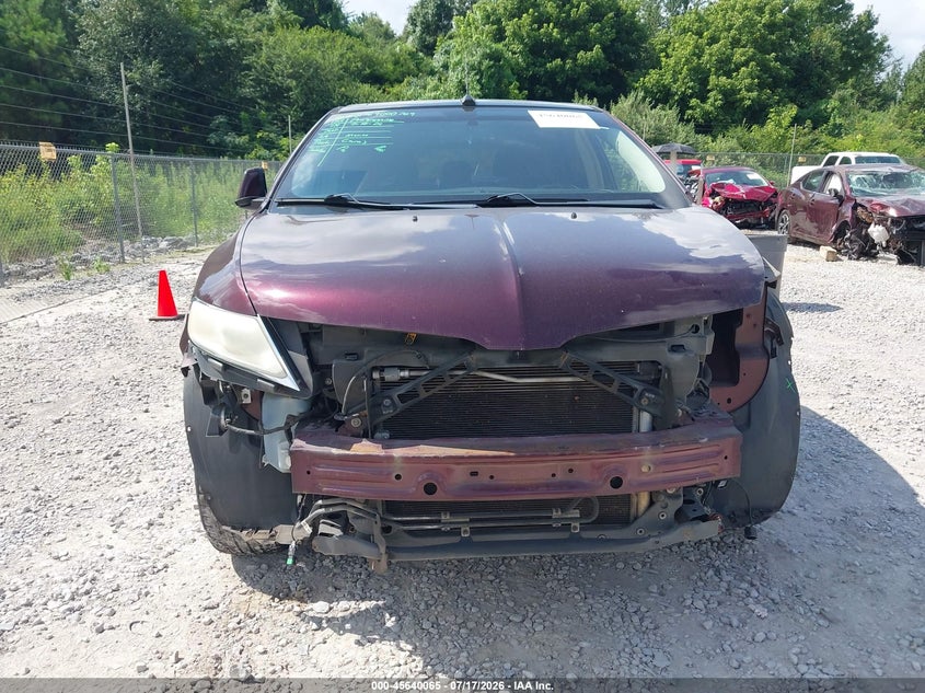 2011 Lincoln Mkx VIN: 2LMDJ8JK8BBJ00524 Lot: 45640065
