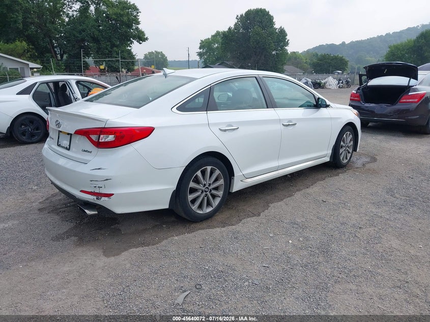 2017 HYUNDAI SONATA auction photo 4