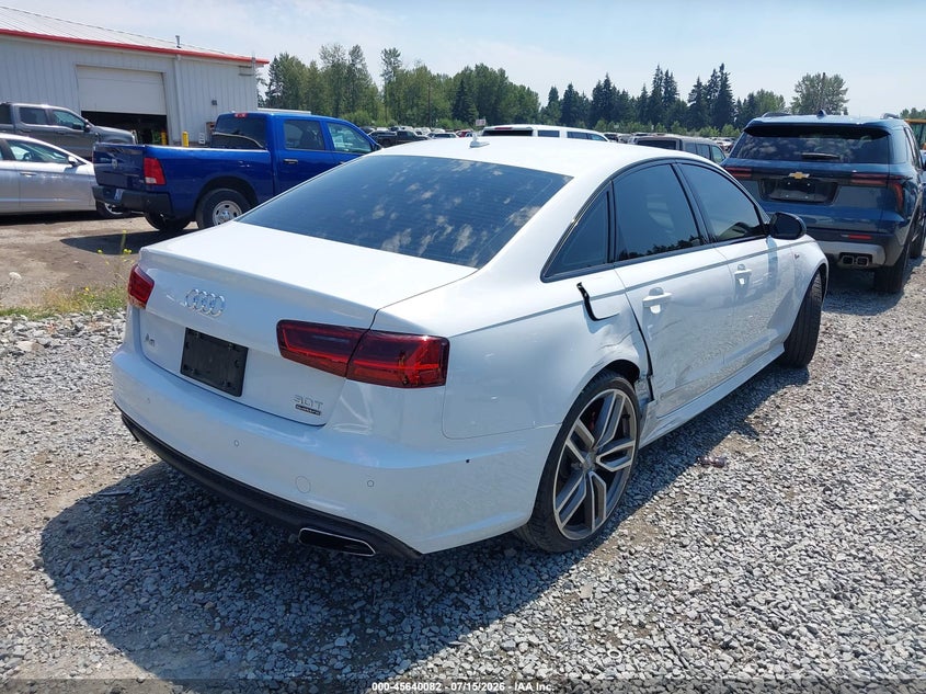 Vin: waug3afc7jn103236, lot: 46138596, audi a6 3.0t premium plus 20184