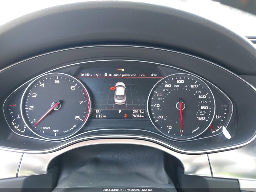 2018 Audi A6 3.0T Premium Plus VIN: WAUG3AFC7JN103236 Lot: 45640082