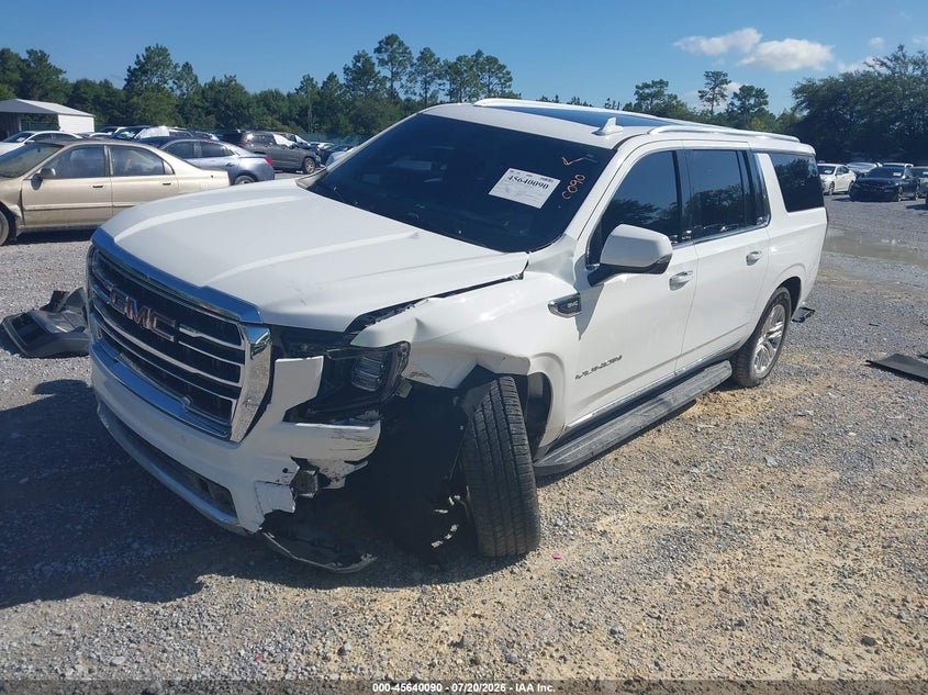 Vin: 1gks2gkd0nr146336, lot: 46138604, gmc yukon xl 4wd slt 20222