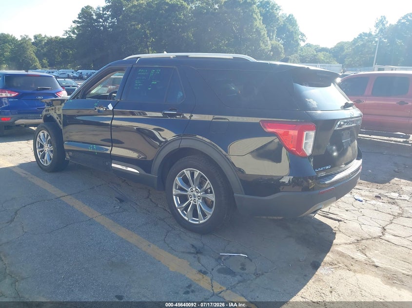 2022 FORD EXPLORER auction photo 3