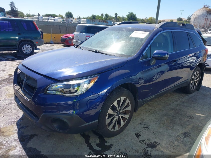 Vin: 4s4bsalc7f3324547, lot: 46138611, subaru outback 2.5i limited 20152