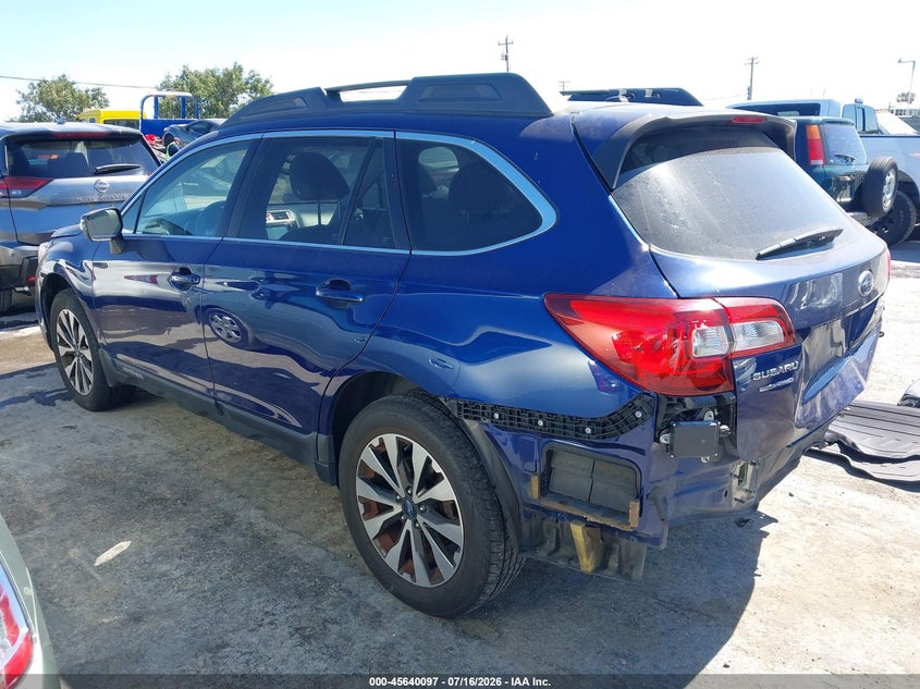 Vin: 4s4bsalc7f3324547, lot: 46138611, subaru outback 2.5i limited 20153