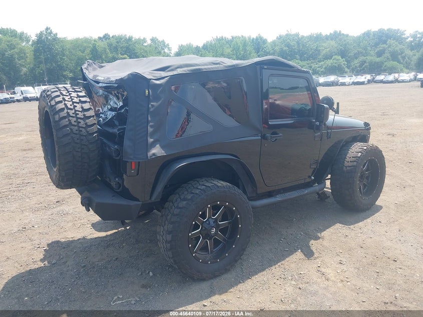 2015 Jeep Wrangler Sport VIN: 1C4AJWAG0FL681834 Lot: 45640109