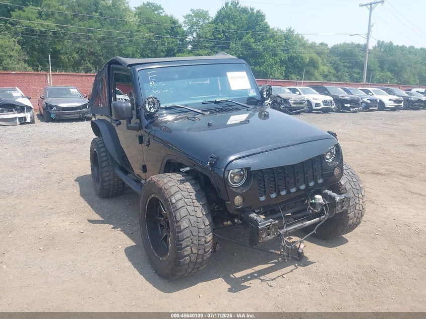 2015 Jeep Wrangler Sport VIN: 1C4AJWAG0FL681834 Lot: 45640109