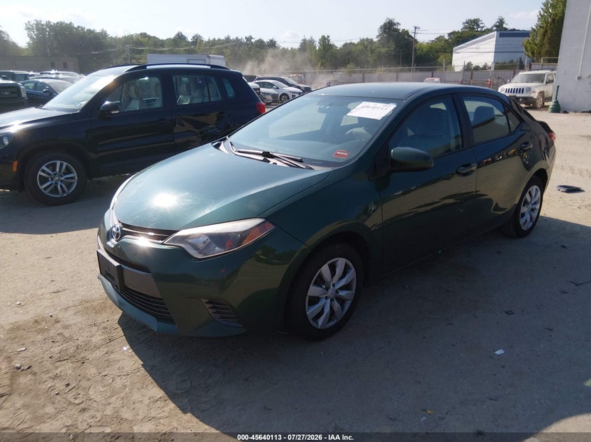 2016 TOYOTA COROLLA auction photo 2
