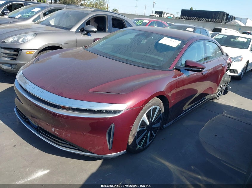 2023 Lucid Air Touring VIN: 50EA1TEA6PA002792 Lot: 45640115