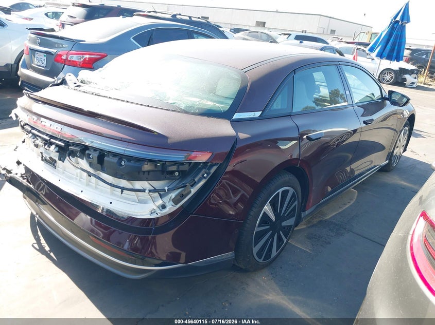 2023 Lucid Air Touring VIN: 50EA1TEA6PA002792 Lot: 45640115