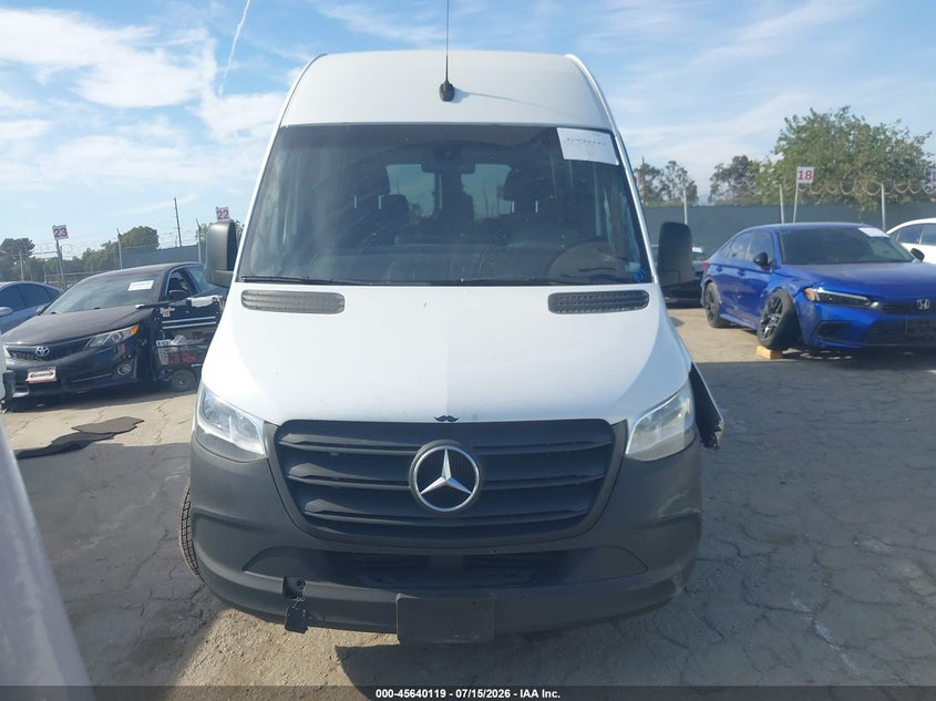 2019 Mercedes-Benz Sprinter 2500 High Roof V6 VIN: WD4PF0CD3KT003820 Lot: 45640119