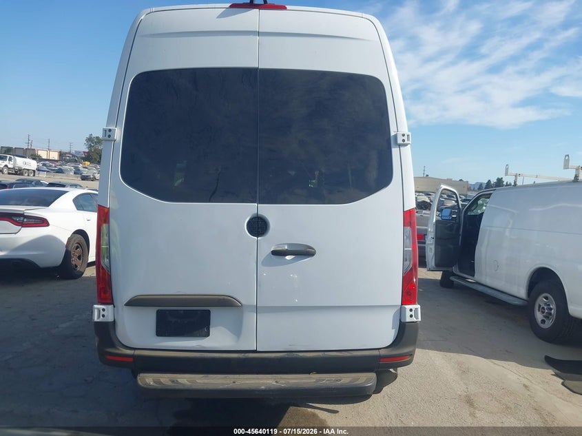 2019 Mercedes-Benz Sprinter 2500 High Roof V6 VIN: WD4PF0CD3KT003820 Lot: 45640119