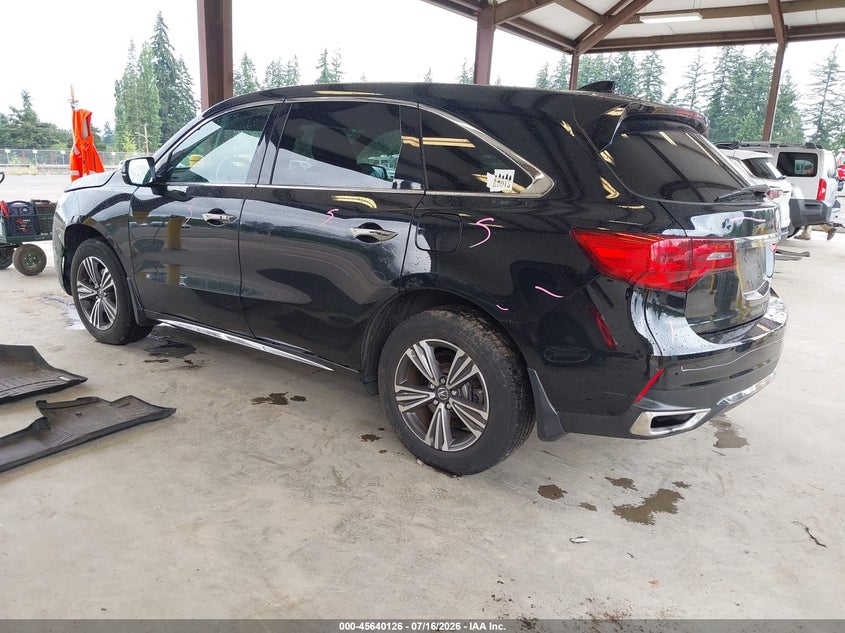 2017 Acura Mdx VIN: 5J8YD4H34HL002813 Lot: 45640126