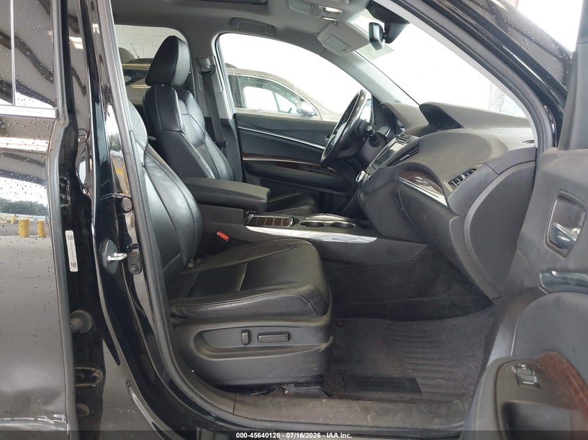 2017 Acura Mdx VIN: 5J8YD4H34HL002813 Lot: 45640126