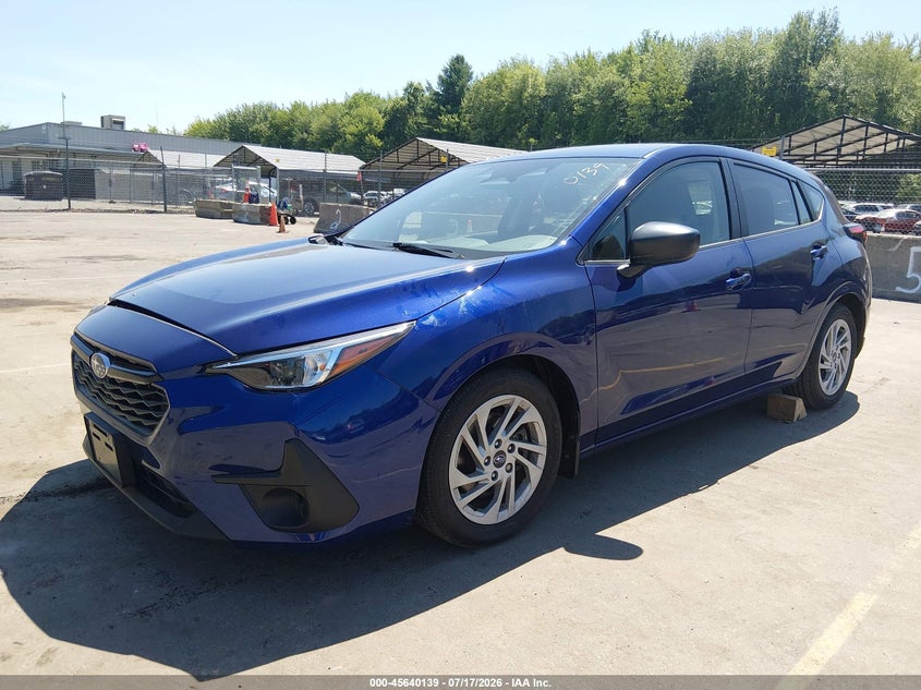 Vin: jf1guabc1r8299857, lot: 46138654, subaru impreza base 5-door 20242
