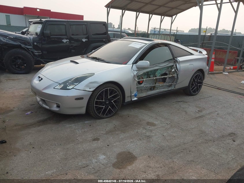 2000 Toyota Celica Gt VIN: JTDDR32T9Y0039942 Lot: 45640146