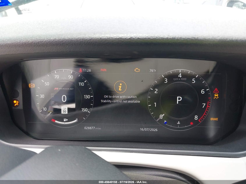 2020 Land Rover Range Rover Velar P250 R-Dynamic S VIN: SALYK2EX1LA284941 Lot: 45640158
